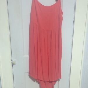 Elegant Coral Women's Skirt